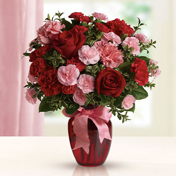Dance with Me Bouquet with Red Roses