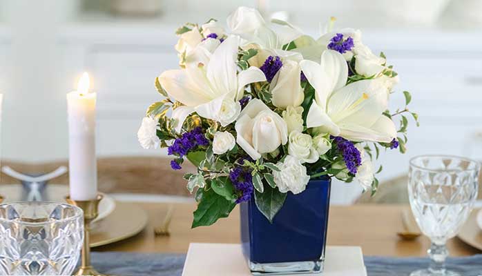 Teleflora's Sapphire Skies Bouquet