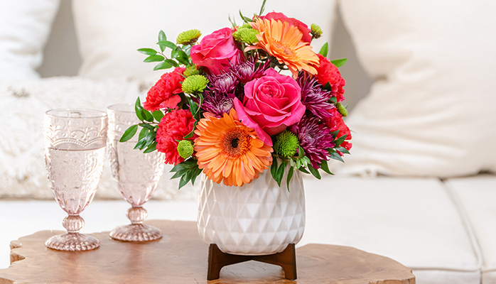 Teleflora's Mid Mod Brights Bouquet