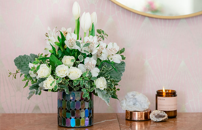 Teleflora's Divine Mosaic Bouquet