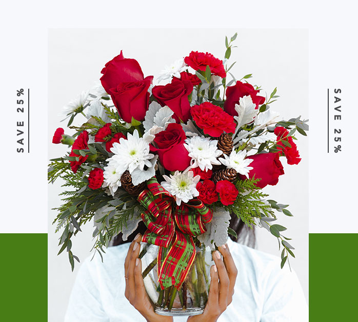 Teleflora's Holiday Shine Bouquet