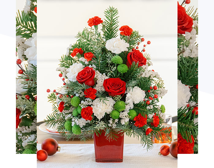 Teleflora's Radiant Winter Tree