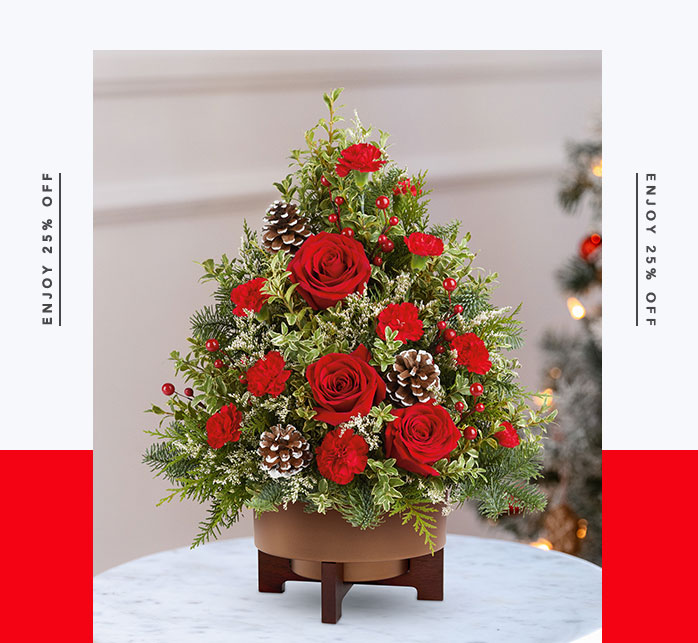 Teleflora's Seasons Greetings Tree