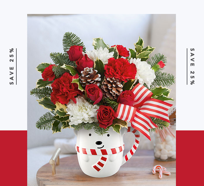 Teleflora’s Send A Hug Cozy Cub Wish Bouquet