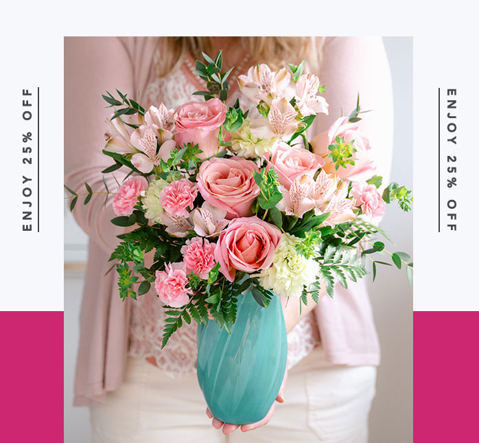 Teleflora's Meadow Mist Bouquet