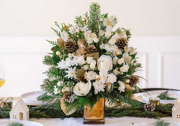 Teleflora's Luxe Winter Tree
