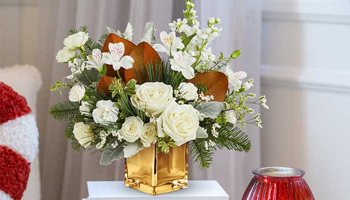 Teleflora's Golden Glitz Bouquet