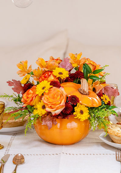 Teleflora's Warm Fall Wishes Bouquet