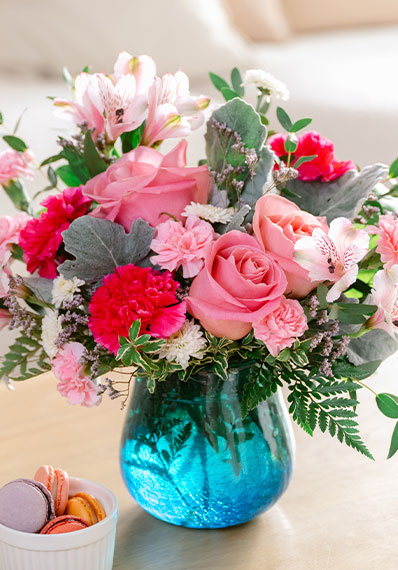 Teleflora's Blue Hues Bouquet