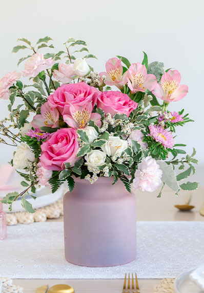 Teleflora's Pink Aura Bouquet