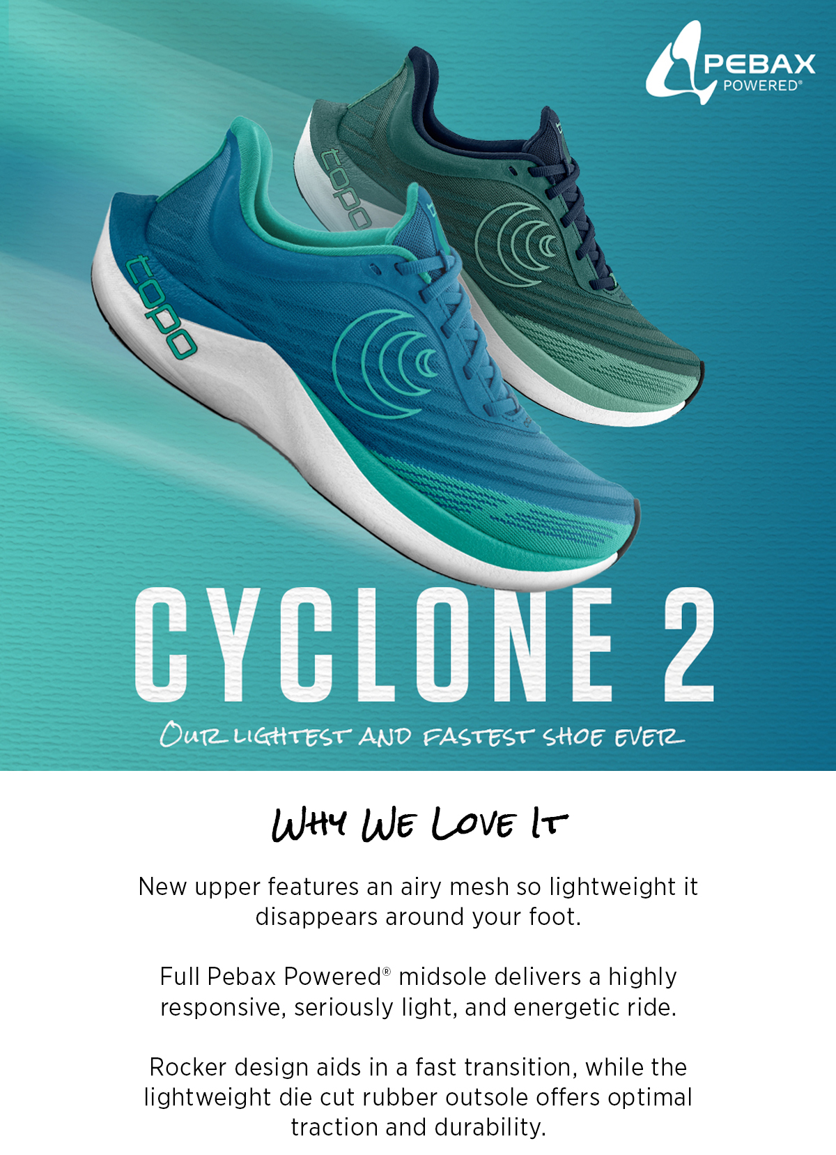 NEW: Cyclone 2 has landed - Topo Athletic