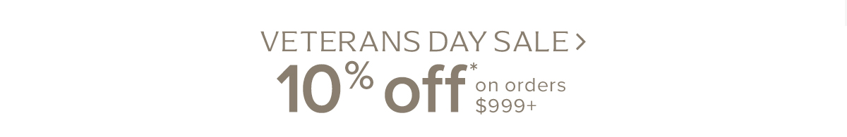 Veterans Day Sale