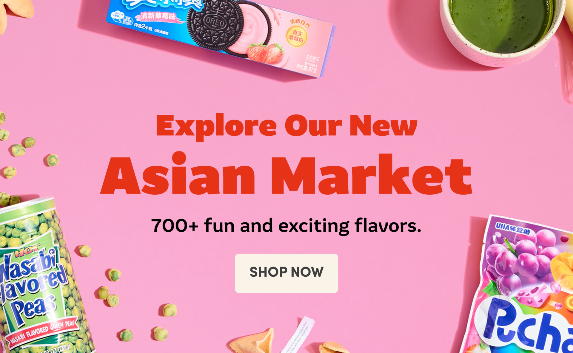 Explore Our New Asian Market SHOP NOW