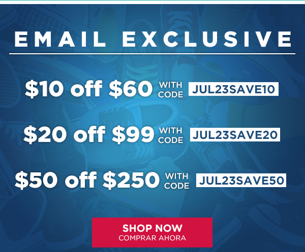 EMAIL EXCLUSIVE COUPONS
